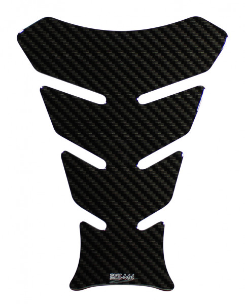 Tankpad 3D Lackschutzfolie für Motorrad Carbon Schwarz Optik Druck Gel-Aufkleber