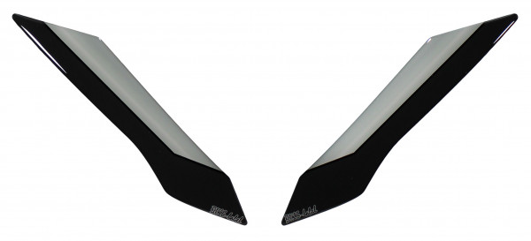 Dekor Aufkleber Front Maske kompatibel mit Yamaha MT-07 Tech Black ab BJ 2022