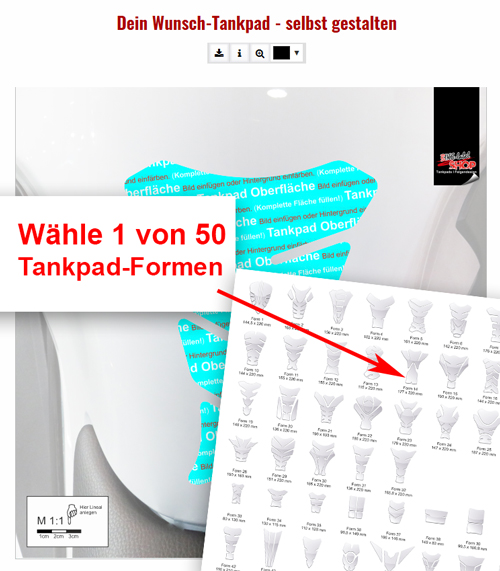 Tankpad-Form_auswaehlen