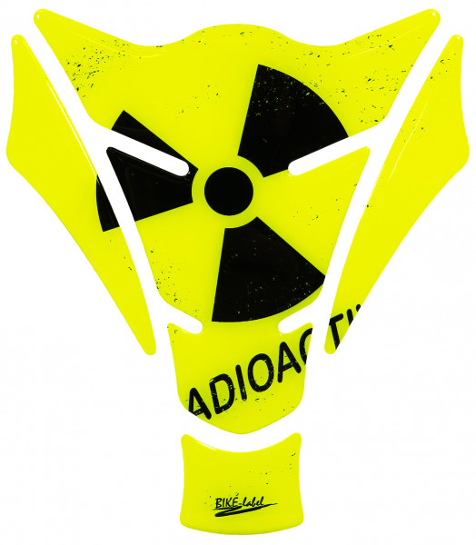 Tankpad Radioactive NEON-Yellow Form 15