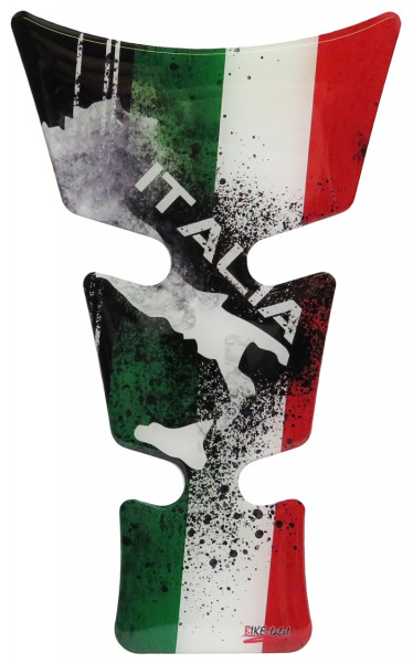 Tankpad 3D Motorrad Gel Aufkleber Italien Flagge Lackschutz Tankschutz