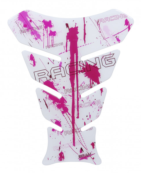 B-Ware Tankpad Pink Lackschutz Aufkleber 3D Gel Sticker