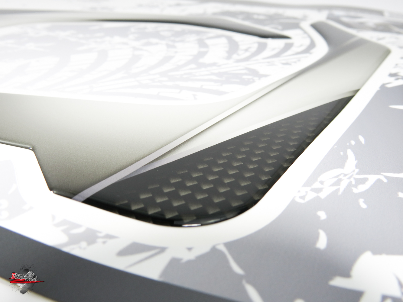 Dekor-Aufkleber Carbon Optik Druck Frontmaske Carbon kompatibel für BMW  R1200 GS