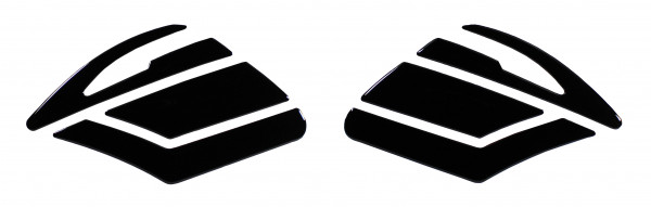 Kneepad Schutz kompatibel mit Yamaha MT-125 uni schwarz - ab BJ 2022